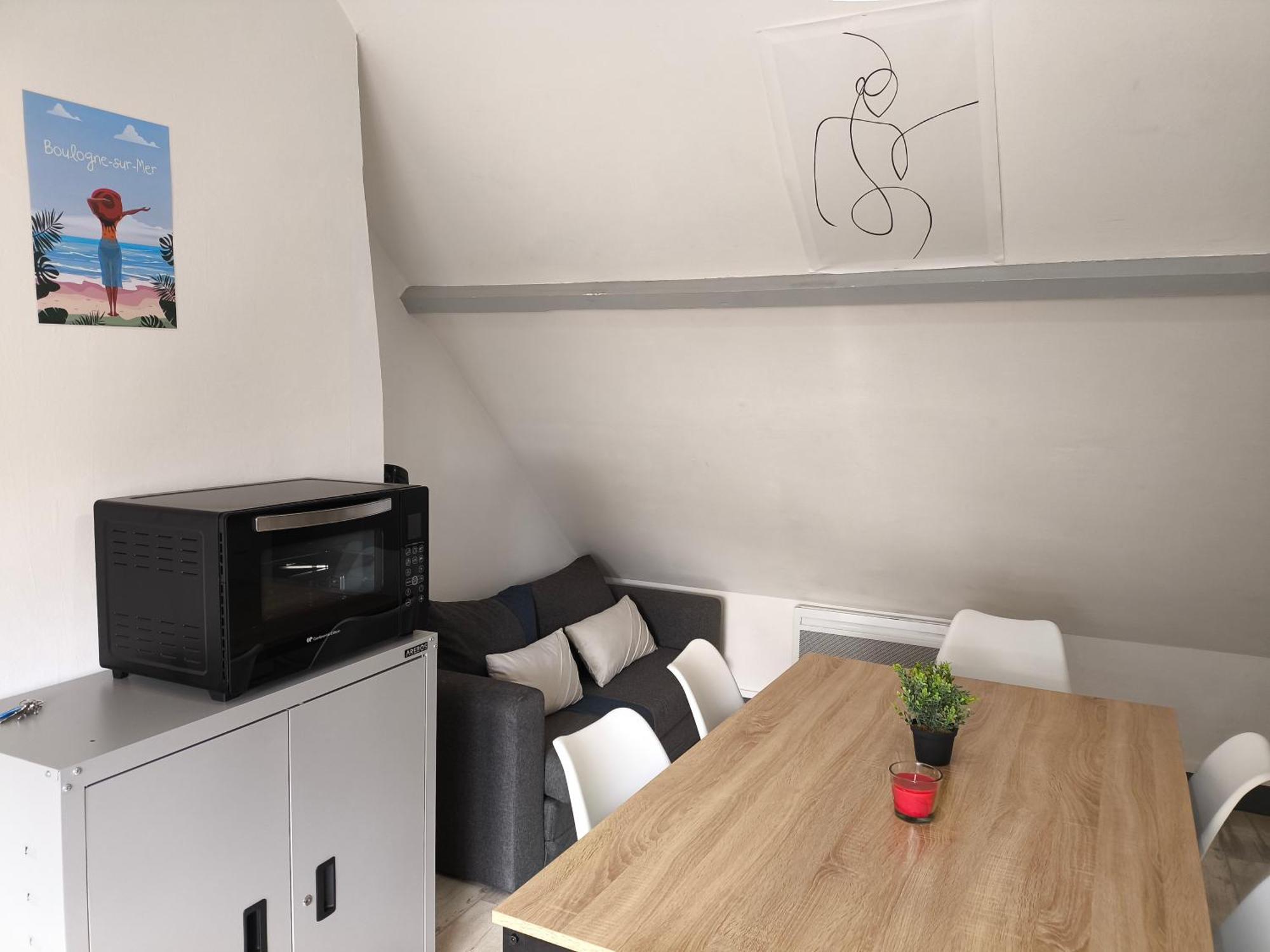 55m2 - 4 Personnes - Cosy - Proche Nausicaa